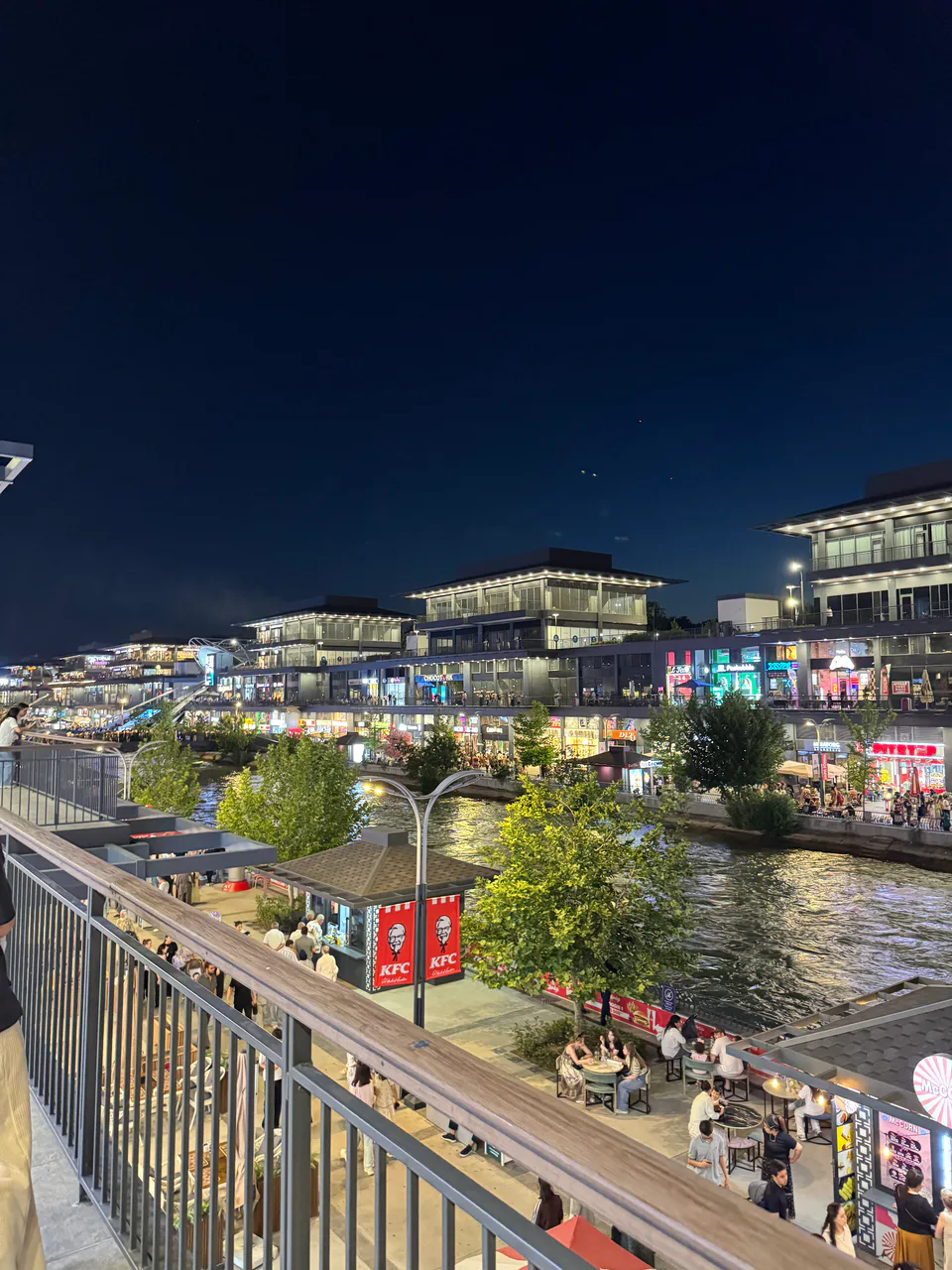 Central Tashkent at night (13 June 2026, Tashkent City area), Uzbekistan. View 02.