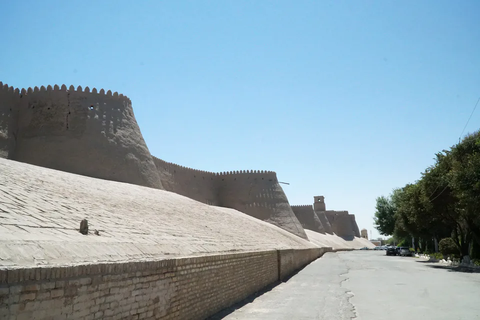 City Walls of Itchan Kala (Khiva), Uzbekistan