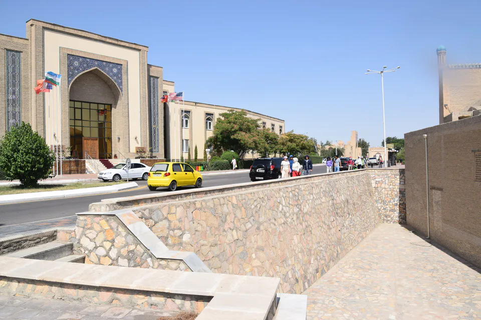 Vue de Boukhara, en Ouzbékistan.