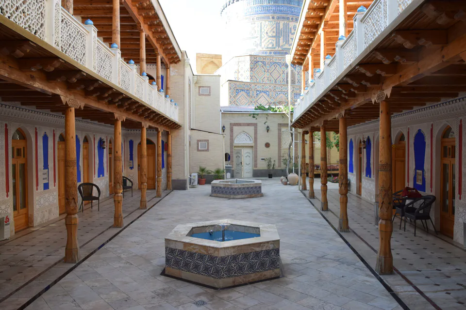 Vue de Samarkand, en Ouzbékistan.